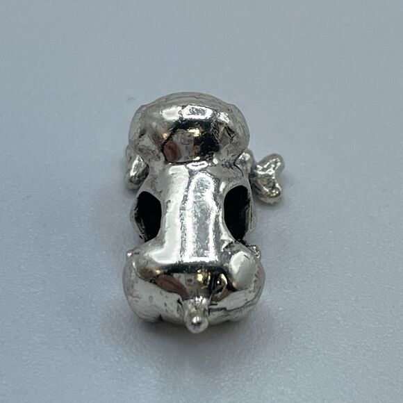 925 Sterling Silver IBB Cute Dog European Charm Boho Statement Classic Timeless - Picture 6 of 7